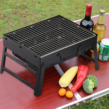 Load image into Gallery viewer, Folding Portable Outdoor Barbecue Rack
