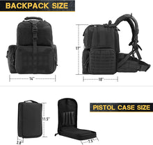 Load image into Gallery viewer, Range Backpack, 3 Pistol Carrying Case
