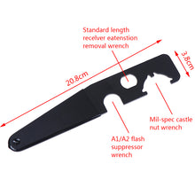 Load image into Gallery viewer, Multifunctional tactical wrench
