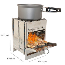 Load image into Gallery viewer, Lightweight Folding Camping Wood Stove
