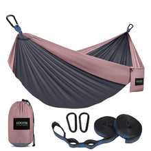 Load image into Gallery viewer, Kootek Camping Hammock Double Portable Hammocks
