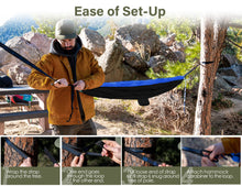 Load image into Gallery viewer, Kootek Camping Hammock Double Portable Hammocks
