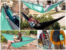 Load image into Gallery viewer, Kootek Camping Hammock Double Portable Hammocks
