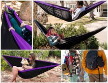 Load image into Gallery viewer, Kootek Camping Hammock Double Portable Hammocks
