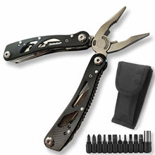 Load image into Gallery viewer, Multitool Knife Pliers Pocket Knives Saw Kit Survival Folding Multi
