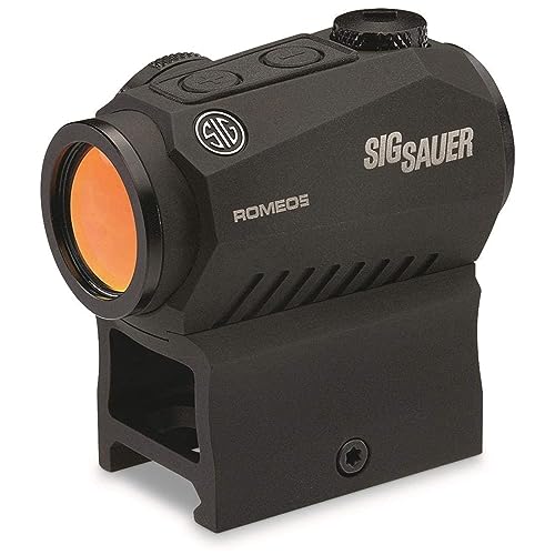 SIG SAUER ROMEO5 1X20mm Tactical  Red Dot Reticle Gun Sight | Picatinny Mount Included