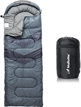 Load image into Gallery viewer, MalloMe Sleeping Bags for Adults Cold Weather &amp; Warm - Backpacking Camping Bag for Kids 10-12
