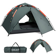 Load image into Gallery viewer, Cflity 3 Person Instant Pop Up Tent.

