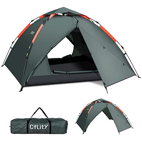 Cflity 3 Person Instant Pop Up Tent.