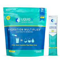 Load image into Gallery viewer, Liquid I.V. Hydration Multiplier - Lemon Lime - Powder Packets | Electrolyte Drink Mix | Easy Open Single-Serving | Non-GMO | 16 Stick
