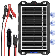 Load image into Gallery viewer, 7.5W-Solar-Battery-Trickle-Charger-Maintainer-12V.
