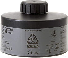Load image into Gallery viewer, MIRA SAFETY M Gas Mask Filter - Certified CBRN Filter for Full Face Respirator Mask
