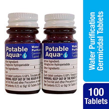 Load image into Gallery viewer, Potable Aqua Water Purification Tablets,
