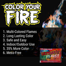Load image into Gallery viewer, Magical Flames Fire Color Changing Packets for Campfires
