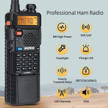 Load image into Gallery viewer, 2 Pack BAOFENG UV-5R Ham Radio 8W Dual Band Handheld Radios
