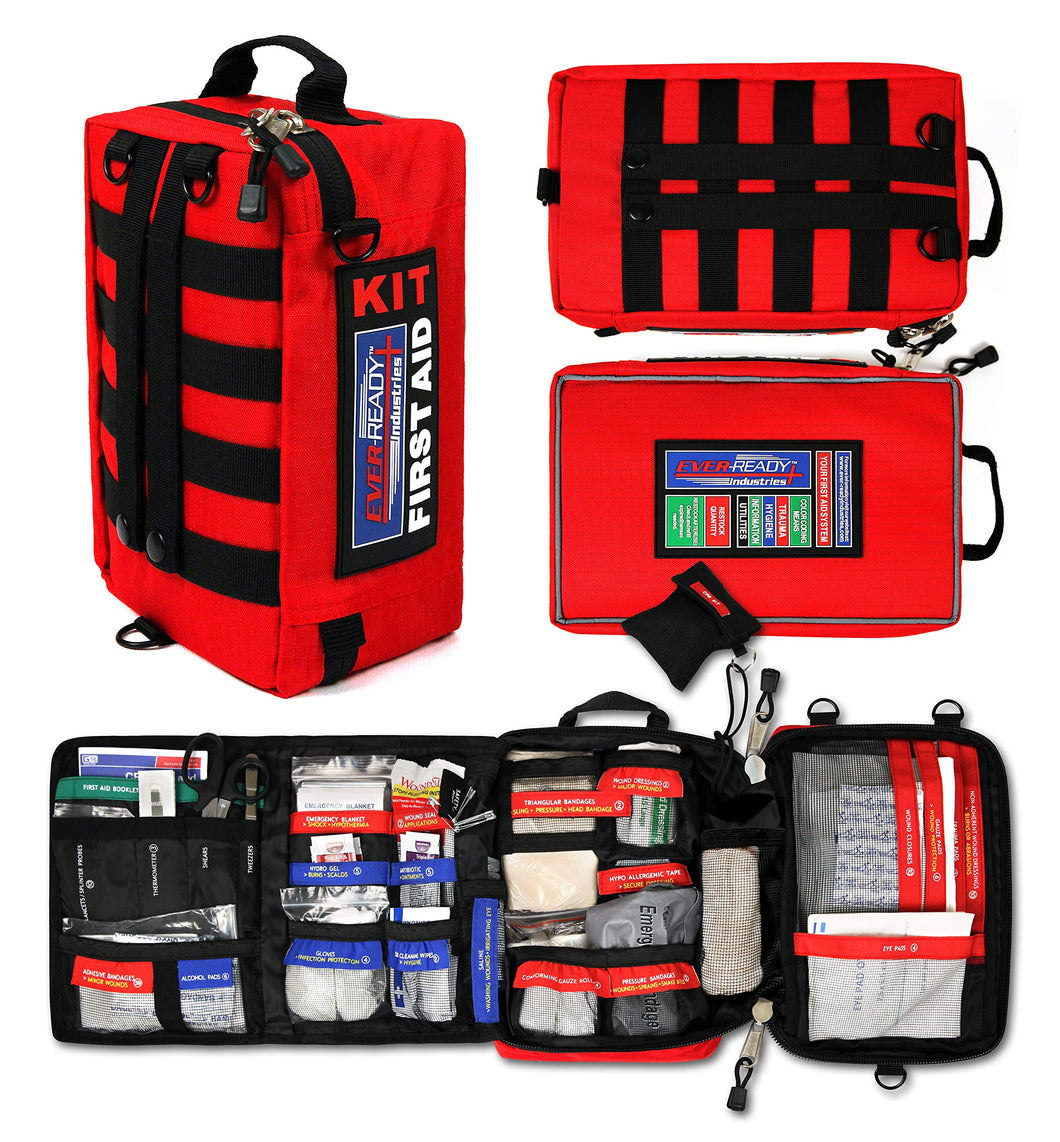 Ever-Ready Industries Outdoor Protection and Workplace First Aid Kit - 228 Pieces