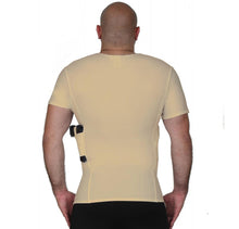 Load image into Gallery viewer, I.S.PRO USA Tactical Concealment Compression Crew Neck Shirt Gun
