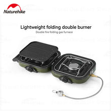 Load image into Gallery viewer, Naturehike Ultralight Portable Folding Double Fire Camping Stove
