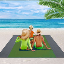 Load image into Gallery viewer, 2x2.1m Waterproof Pocket Beach Blanket Folding Camping Mat

