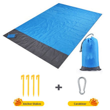 Load image into Gallery viewer, 2x2.1m Waterproof Pocket Beach Blanket Folding Camping Mat
