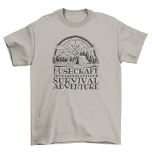 Load image into Gallery viewer, Survival adventure camping t-shirt
