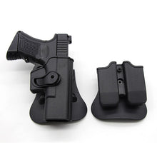 Load image into Gallery viewer, Holster for Glock 17 18 19 22 26 31 with Magazine Pouch
