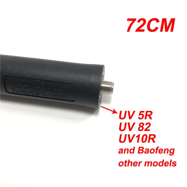 Foldable Antenna can fit Baofeng UV-5R, UV82, UV-9R