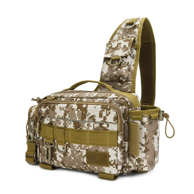 Multifunctional Military Style Shoulder Bag