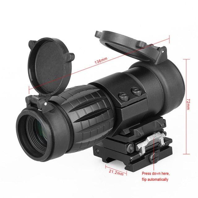 WIPSON Optic 3X Magnifier Scope