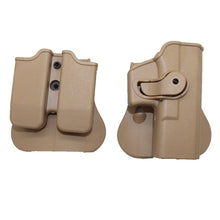 Load image into Gallery viewer, Holster for Glock 17 18 19 22 26 31 with Magazine Pouch
