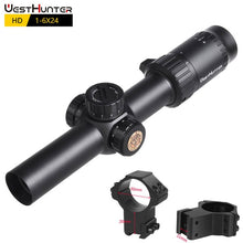 Load image into Gallery viewer, WESTHUNTER HD 1-6X24 IR Compact Hunting Scope
