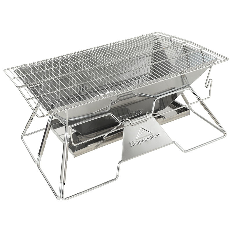 Large Portable Folding BBQ Grill with Carry Case