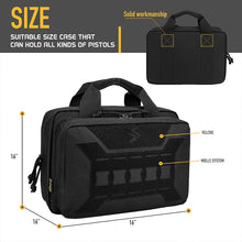 Load image into Gallery viewer, Tactical Gun Range Bag Pistol Case
