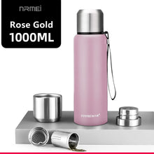 Load image into Gallery viewer, 600/1000/1500ML Stainless Steel Vacuum Flask Insulated Water Bottle

